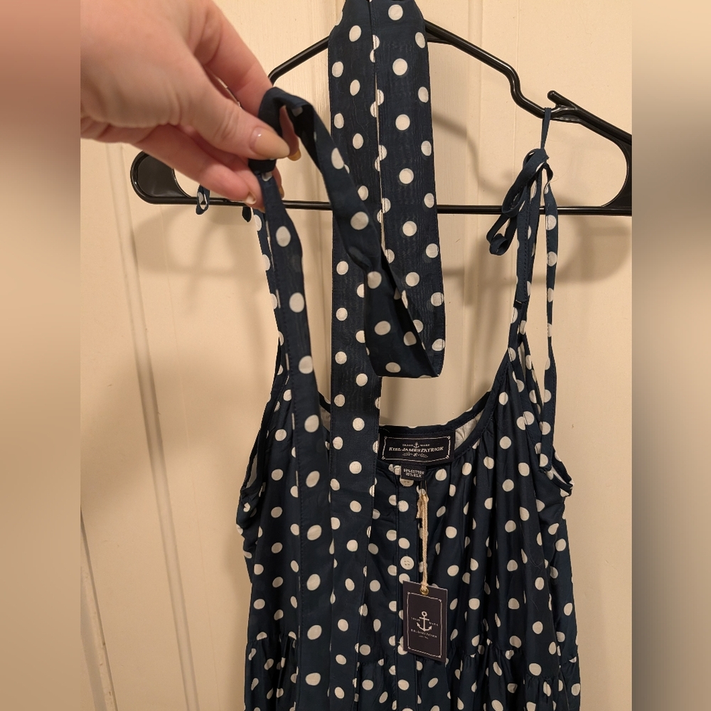 Kiel James Patrick Grace Polka Dot Maxi Dress - Picture 8 of 10